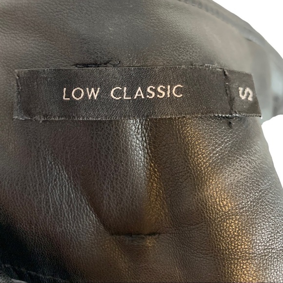 Low Classic Faux Leather Cargo Pants Size Small - Picture 11 of 12